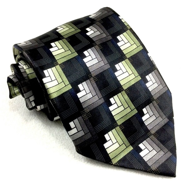 Alexander Julian Other - Men's Alexander Julian Colours 100% Silk Necktie